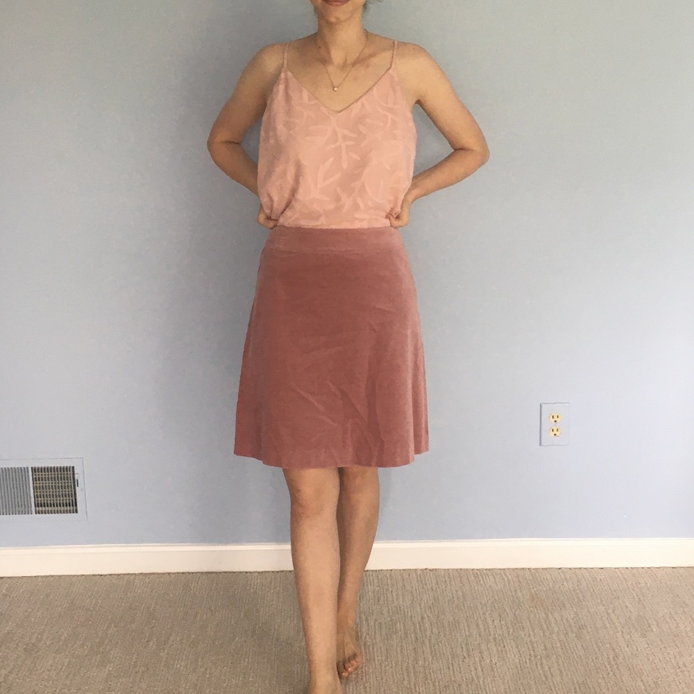 Dusty Rose Skirt